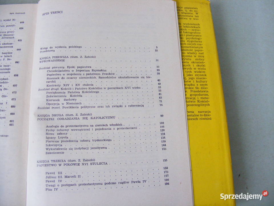 Zarys dziejów religii Keller Dzieje papiestwa dolnośląskie Oborniki Śląskie