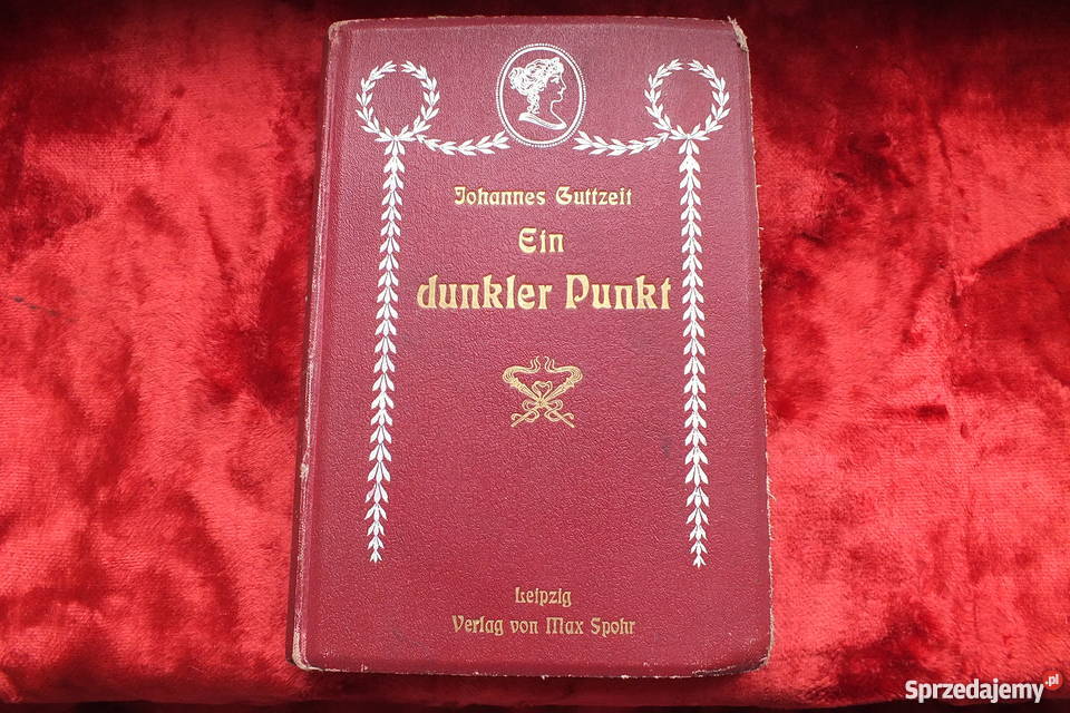 Stara książka Ginekologi Ein dunkler punkt 1907 Antyki, Sztuka, Kolekcje Żary