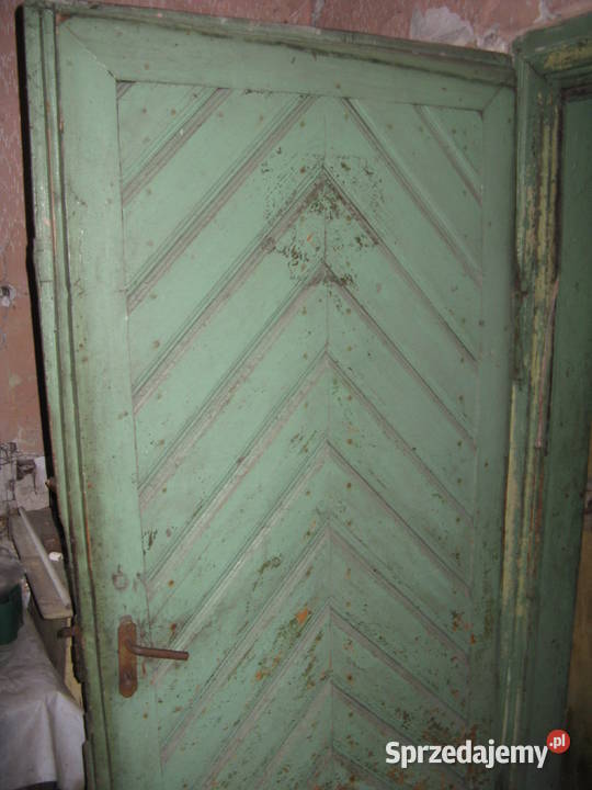 Antyczne drzwi XIX wiek małopolskie Wieliczka