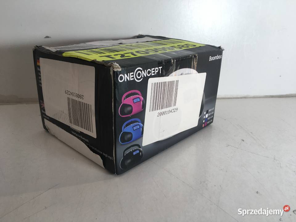 Mini boombox BT FM Oneconcept radio Częstochowa