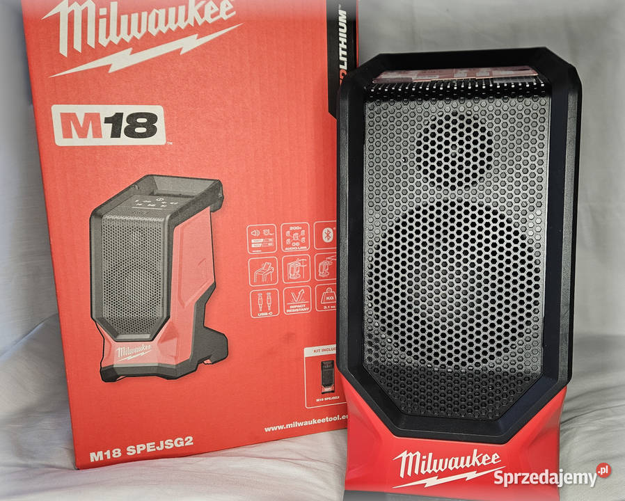 Głośnik Bluetooth M18 Milwaukee M18 SPEJSG20 sprzedam