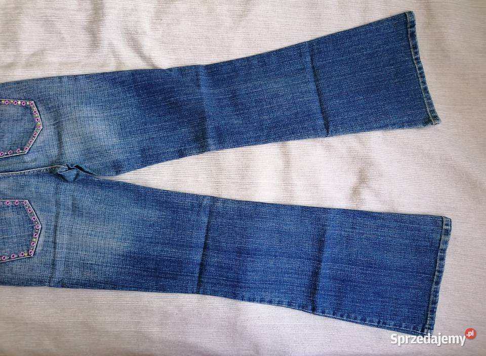 DAMSKIE SPODNIE JEANSOWE AMERICAN CHIC R29 łódzkie Łódź
