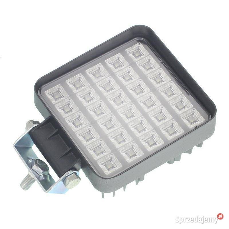 LAMPA ROBOCZA HALOGEN LED 30 LED KWADRATOWA Z