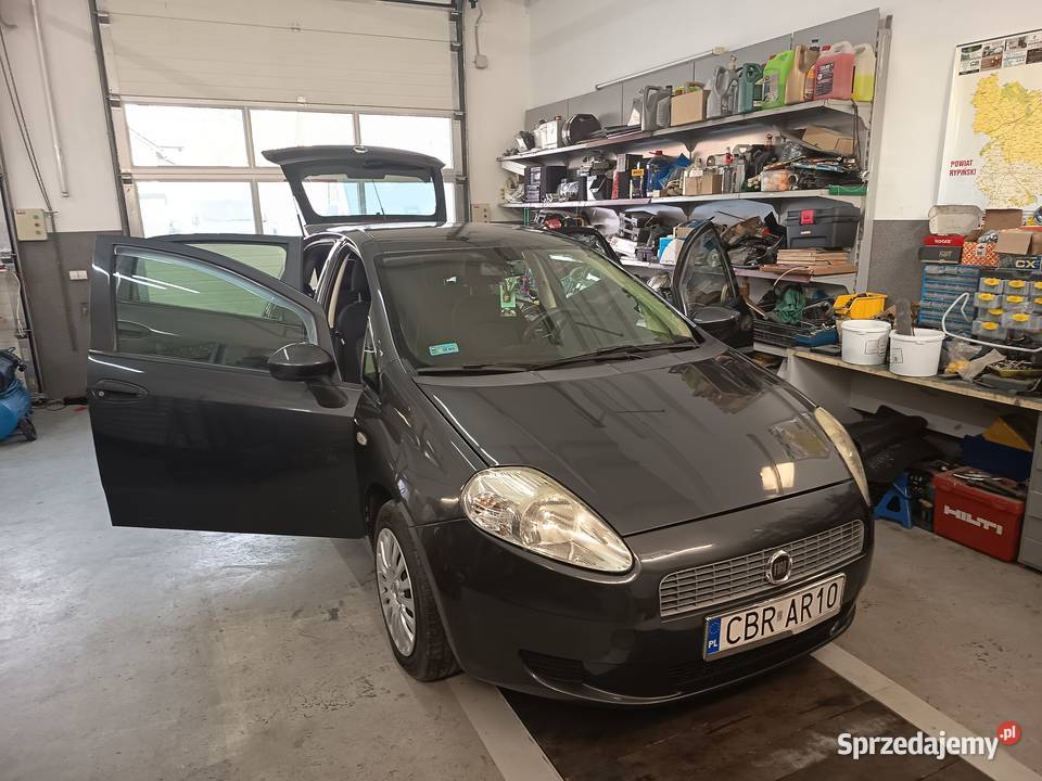 Fiat Punto Grande GAZ KLIMATYZACJA nieuszkodzony kujawsko-pomorskie Brodnica
