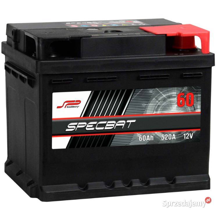 Akumulator Specbat 60Ah520A Starogard Gd osobowe Starogard Gdański