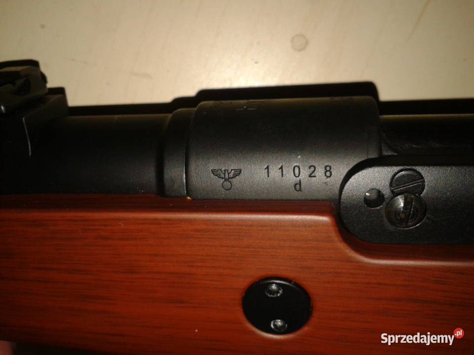 Mauser KAR98K sprężynowy NOWY na prezent Sporty strzeleckie i myślistwo