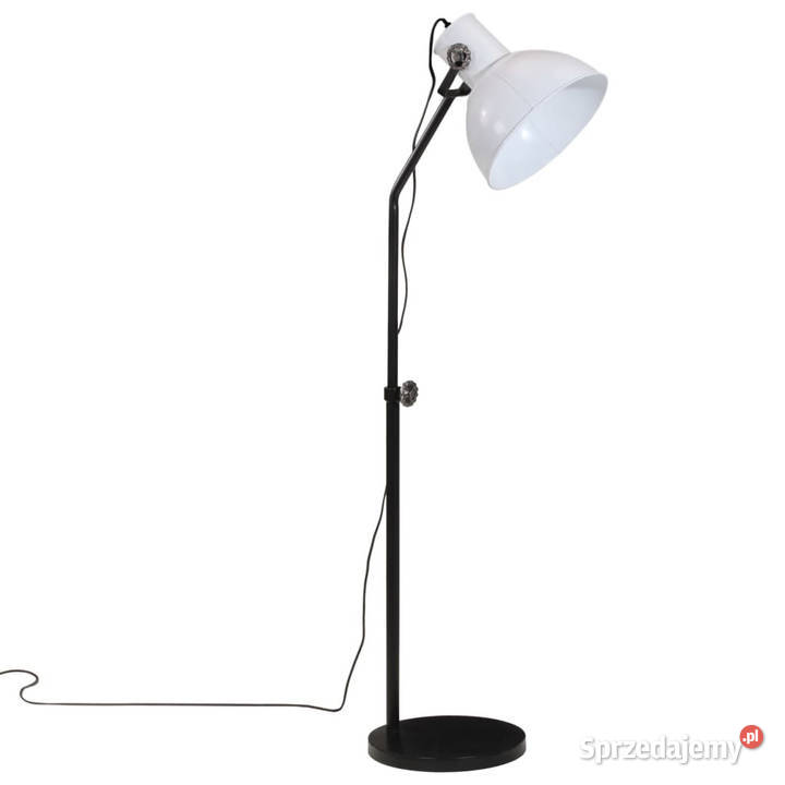 Lampa stojąca 25 W biała 30x30x90150 E27 Pozostałe Warszawa