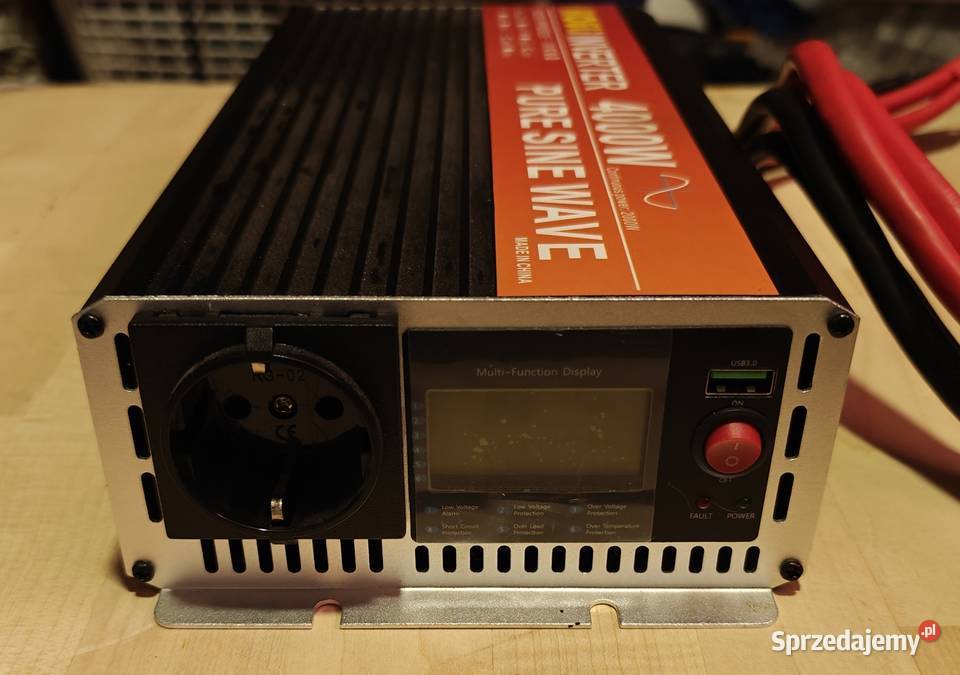 Przetwornica 12v na 230v 2000w Stary Barkoczyn