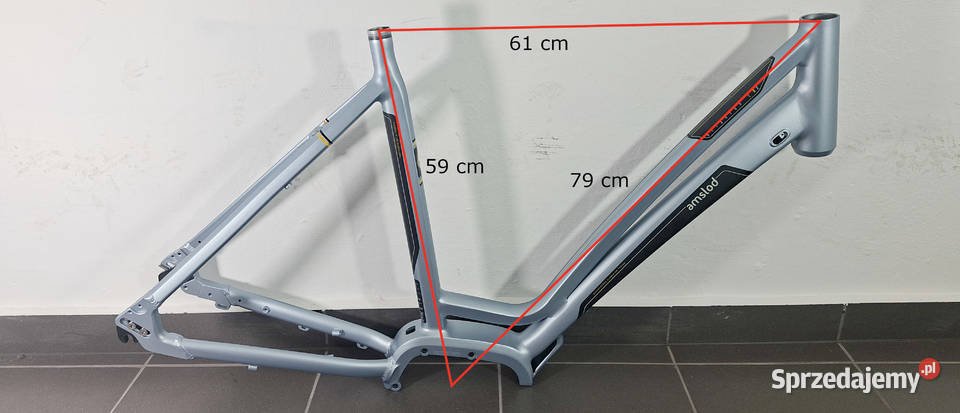 Rama rowerowa do roweru damka damska aluminiowa Lublin