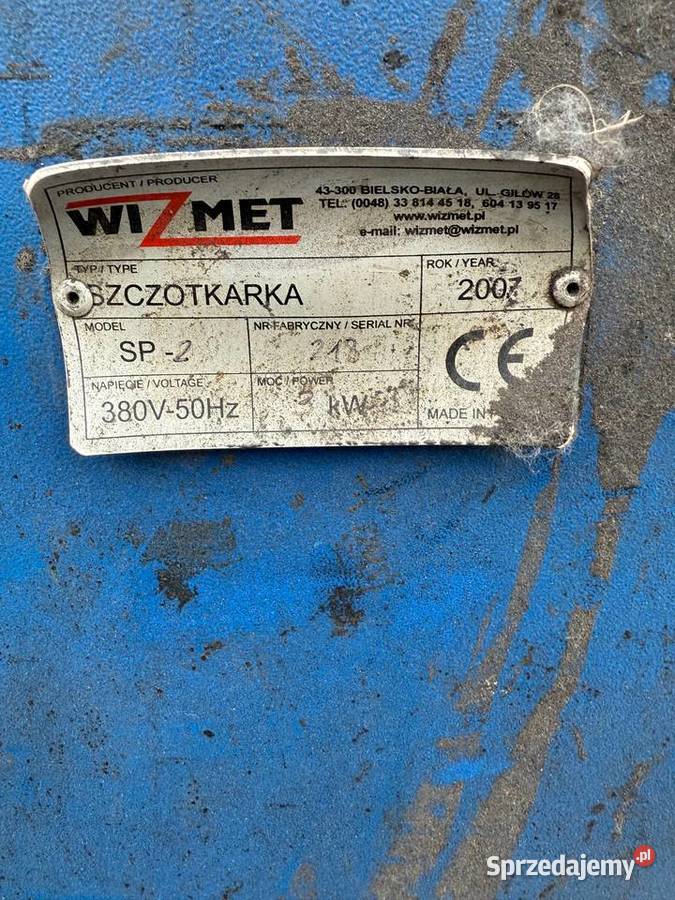 Polerka szczotkarka czyszczarka baflowarka Łaskarzew