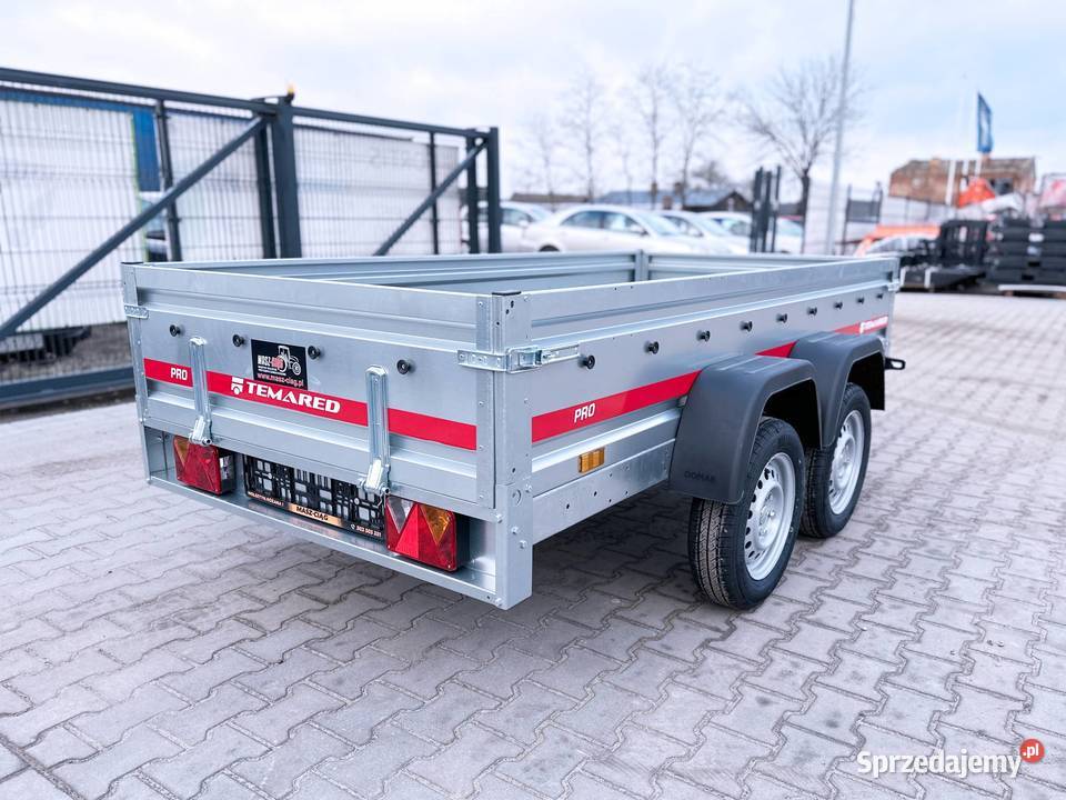 Nowa Przyczepa TEMARED PRO 26122 Samochodowa Bydgoszcz