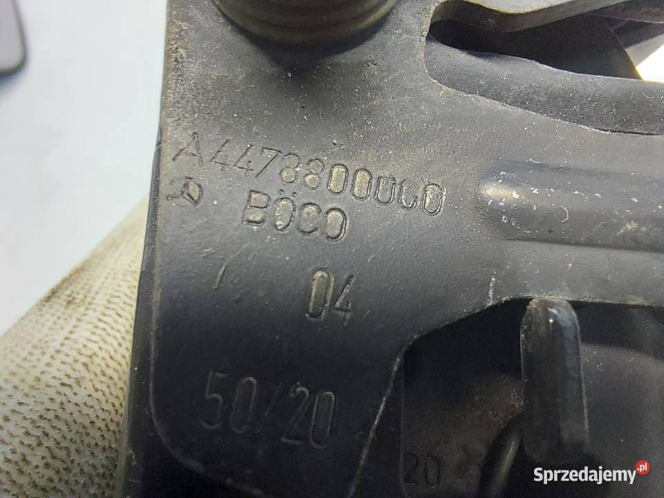 Mercedes EQV w447 Vklasa 2021 zamek maski przód osobowe