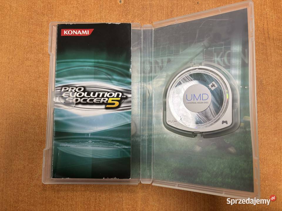 Pro Evolution Soccer 5 PES 5 Sony PSP Kompletny sportowe Elbląg