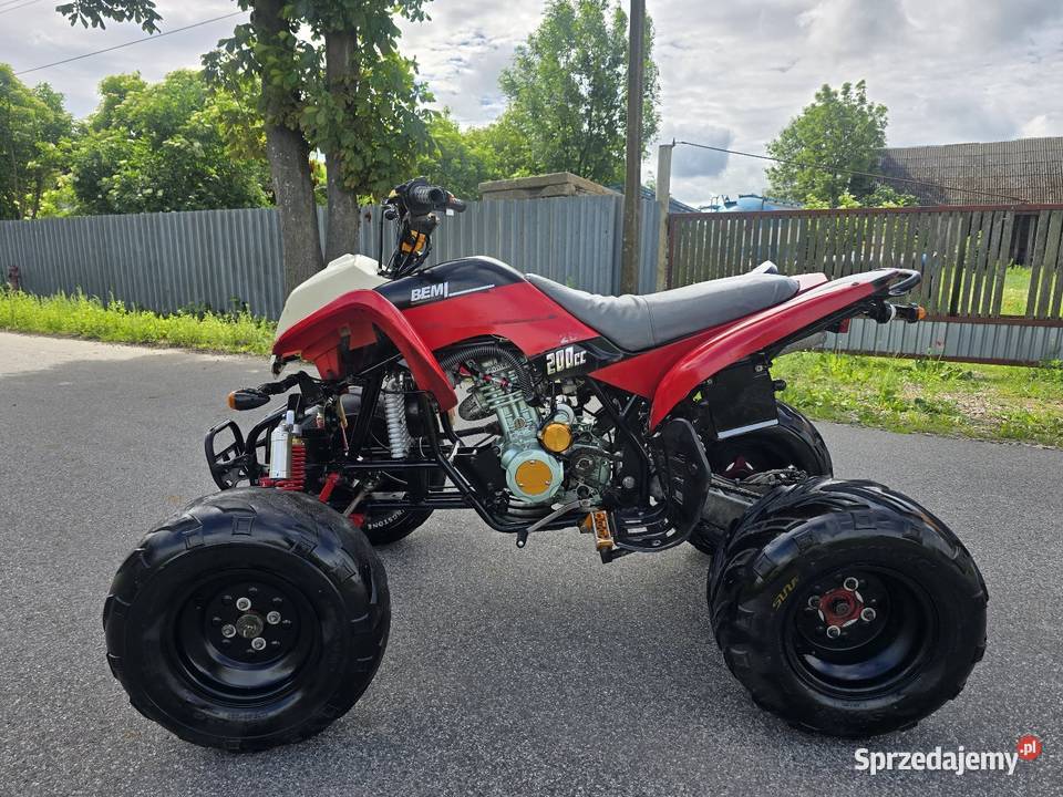 Quad Bashan 200250cc Duża Rama ciecz koła 10 Kruszwica