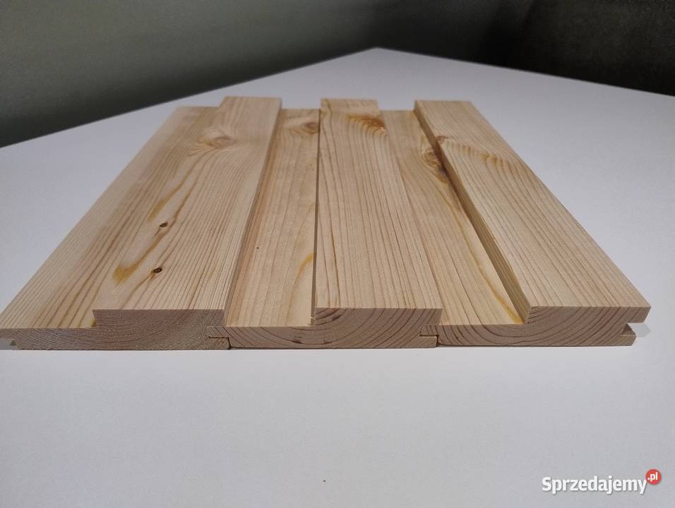 Elewacjadeska elewacyjna sosna sosnowa lamel Grodziec