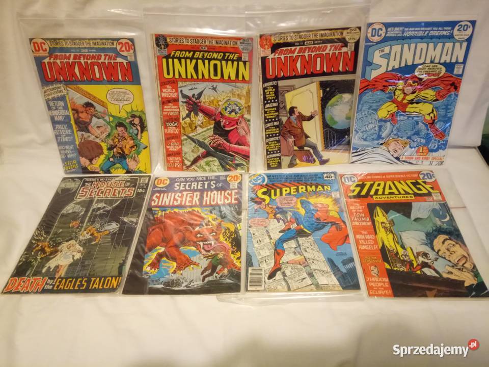 Komiksy DC stany brązowa era USA mazowieckie