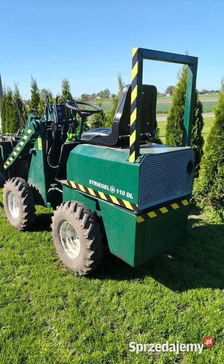 Ładowarka przegubowa miniładowarka STRIEGEL nieuszkodzony Kalisz