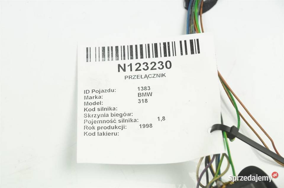 PRZEŁĄCZNIK BMW E36 sprzedam