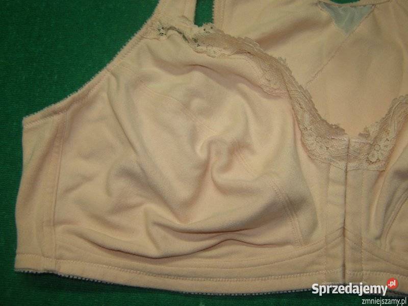 Biustonosz Stanik 46D 105D bez fiszbin zapinany Biustonosze Siedlce