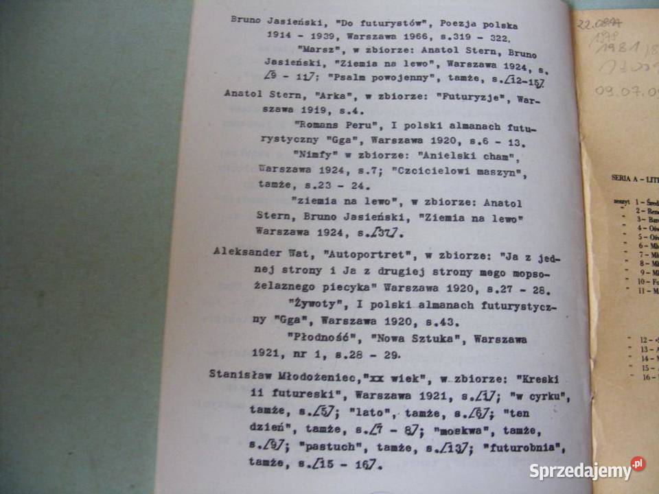 Młoda Polska II III i IV Teksty do ćwiczeń Rok wydania 1975 Oborniki Śląskie