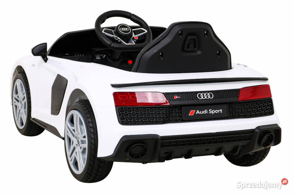 Audi R8 LIFT Samochodzik na akumulator Biały Łopuszno sprzedam