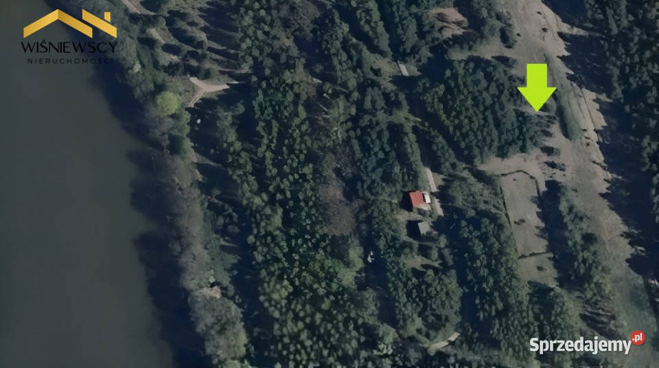 Działka Letniskowa 835m2 Bartężek Jezioro warmińsko-mazurskie