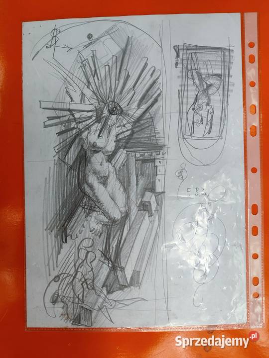 Szkice Franciszek Starowieyski sztuk 21 podlaskie Białystok