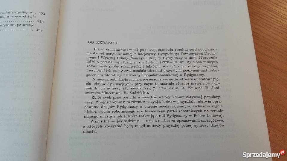 Bydgoszcz w latach 1920 1970 materiały KONIECZNY