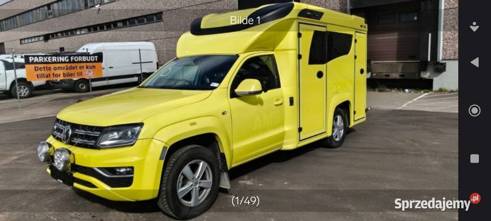 Volkswagen Amarok 4x4 Ambulans specjalny Pozostałe śląskie Częstochowa sprzedam