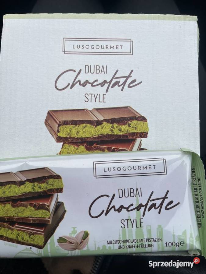Czekolada Dubajska Lusogourmet 2 czekolady Czekolady i czekoladki Łódź