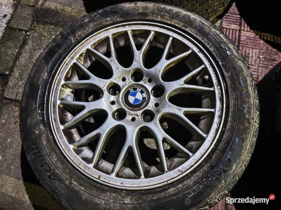 Koła felgi aluminiowe opony zimowe BMW 5x120 Samochodowe Żory