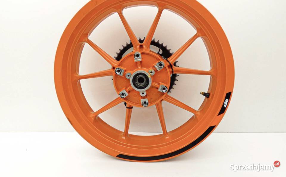 felga tył KTM 125 Duke 2023 wielkopolskie Grabów nad Prosną