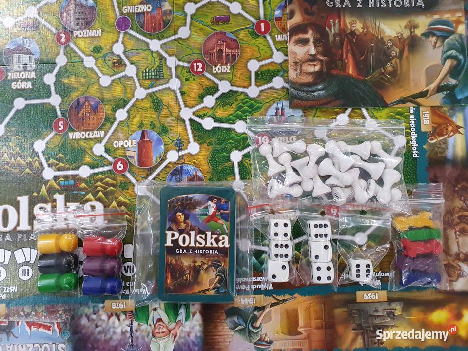 POLSKA GRA Z HISTORIĄ 8 Trefl Edukacyjne opolskie Kędzierzyn-Koźle