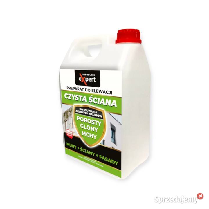 Preparat do elewacji Czysta Ściana 5L Budowlany Zgierz