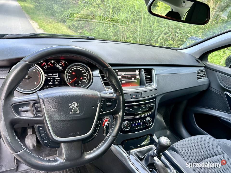 Peugeot 508 20HDI 163 konie 2015r 261 przebiegu Żyrardów