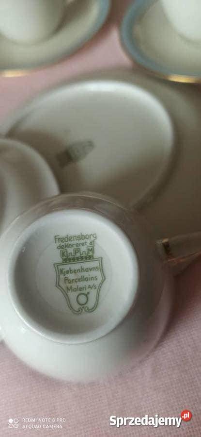 Filiżanka KPM Fredensborg Kjobenhavns