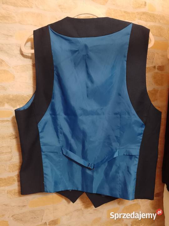 52 L Dimensions Granatowa kamizelka garniturowa Kraków