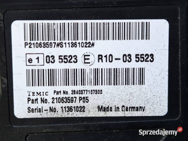 STEROWNIK ADBLUE VOLVO FH 4 FM 4 RENAULT RANGE Zawichost sprzedam