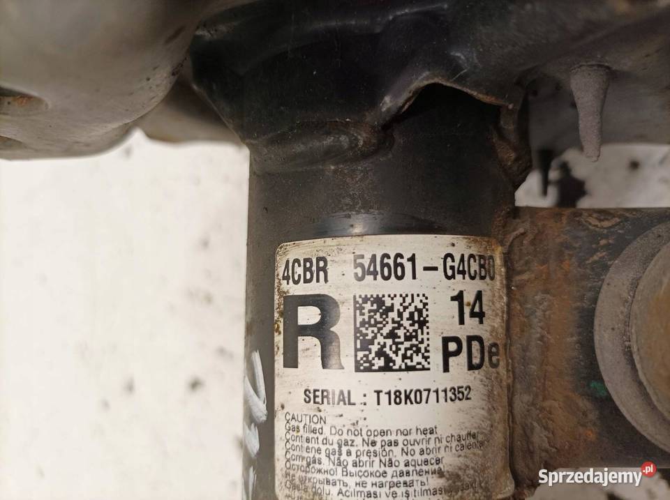 AMORTYZATOR PRAWY PRZÓD 16 CRDI 54661G4CB0