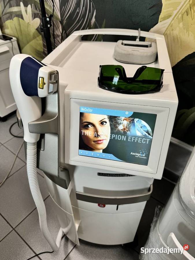 Laser medycznyzamykanie naczynek epilacja foto Rybnik