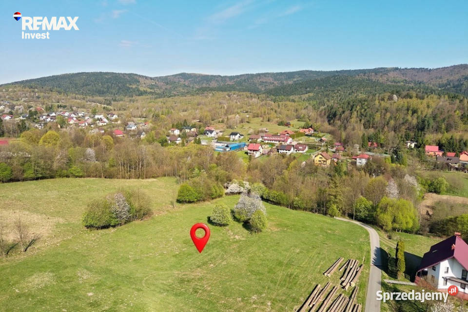 Działka budowlana 30 arów terenów leśnych Las