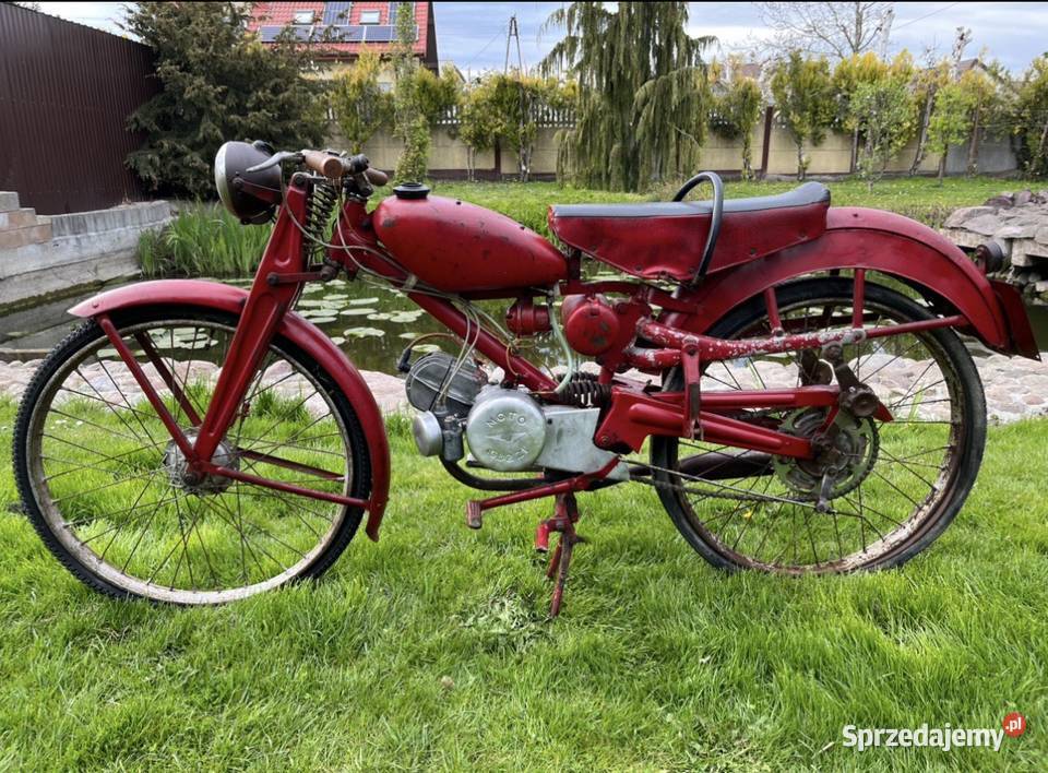 Ładne i sprawne Moto Guzzi Motoleggera Guzzino Żychlin