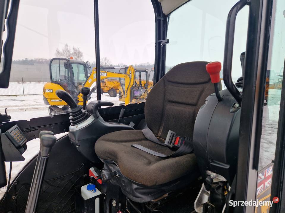 Minikoparkan JCB 8026 CTS 2021r przebieg 570mtg Ryżki