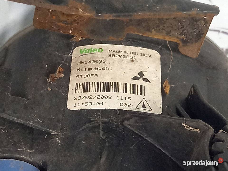 OUTLANDER II 08r halogen lewy 89203951 Części samochodowe