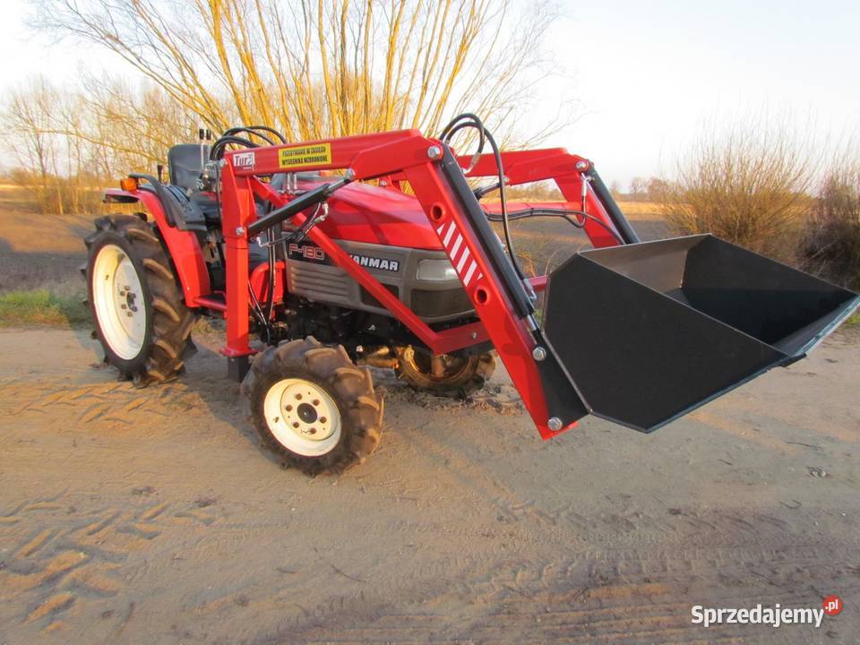 Minitraktorek Yanmar F180 18 4x4 z Nowym TUREM Gorzów Wielkopolski