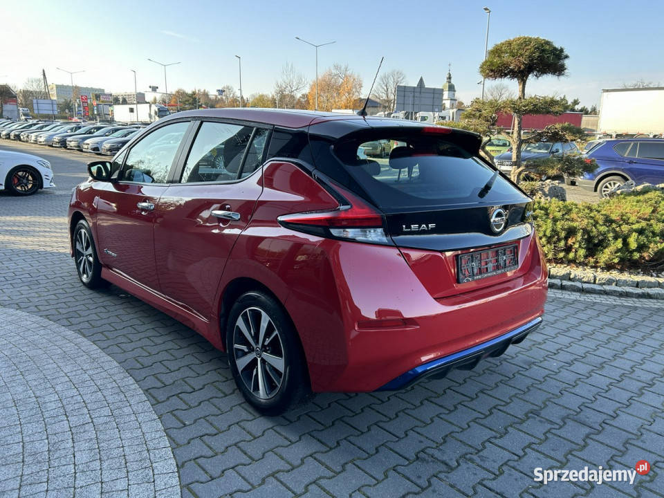 Nissan Leaf led nawigacja kamera cofania lakier metallic Żory