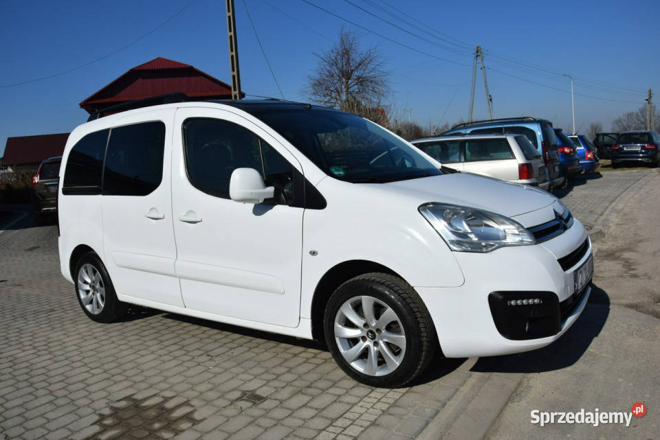 Citroen Berlingo 16 HDI 2017r Klimatronik PDC Berlingo Citroën Majdan Sieniawski