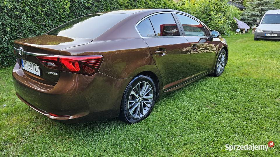TOYOTA AVENSIS SD 20VVTI CVT PREMIUM STYLE Rok produkcji 2016 Ostrołęka