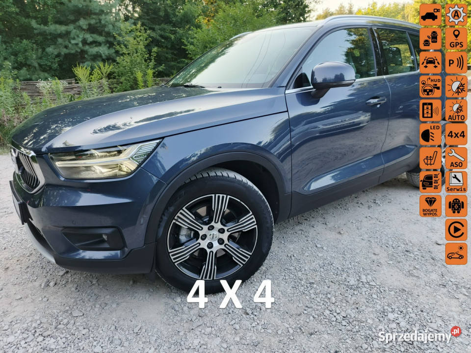 Volvo XC 40 2018r wersja Inscription 4x4 190 XC 40 mazowieckie sprzedam