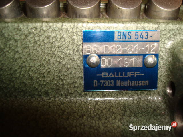 BALLUFF BNS 543B6 D126112 00 181 Pozostałe Poręba